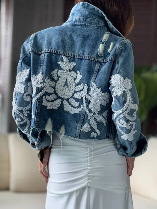 Jaqueta Bordada Cashmere