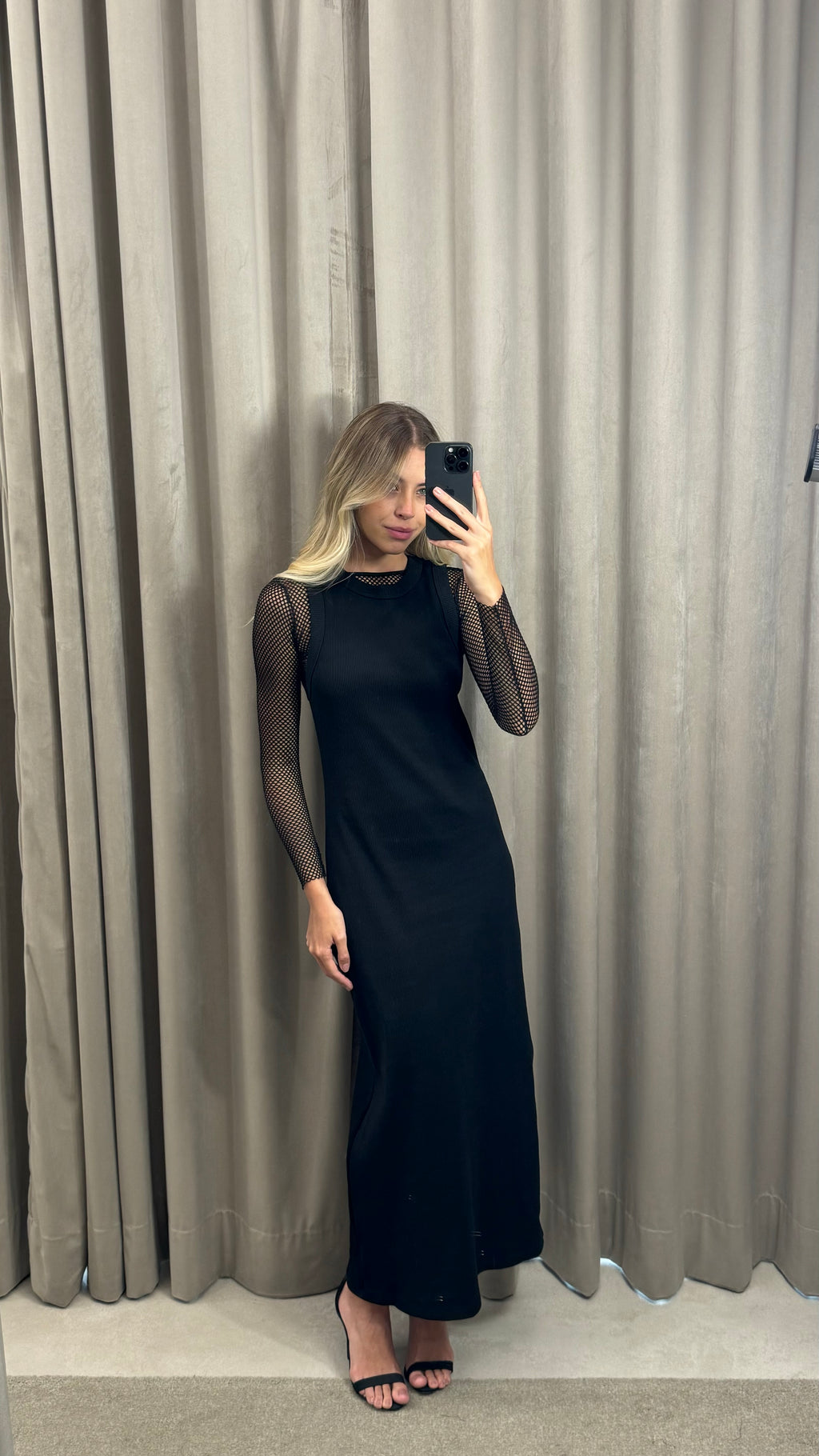 Vestido Liso Basico Ribana