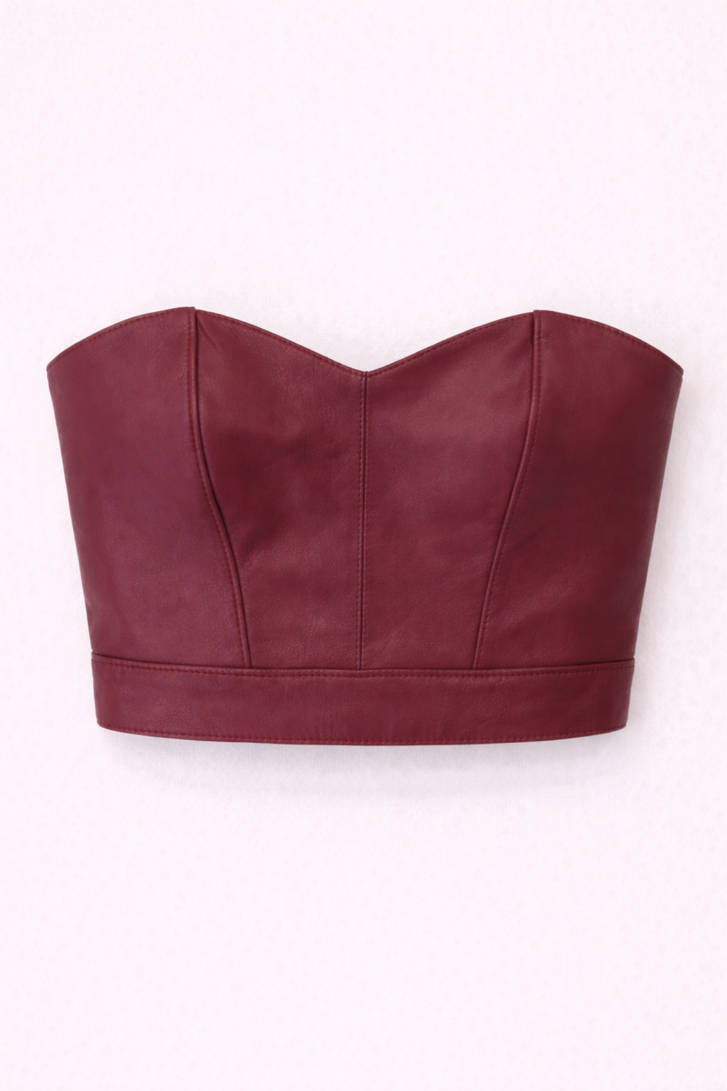 Cropped Tomara Que Caia de Couro