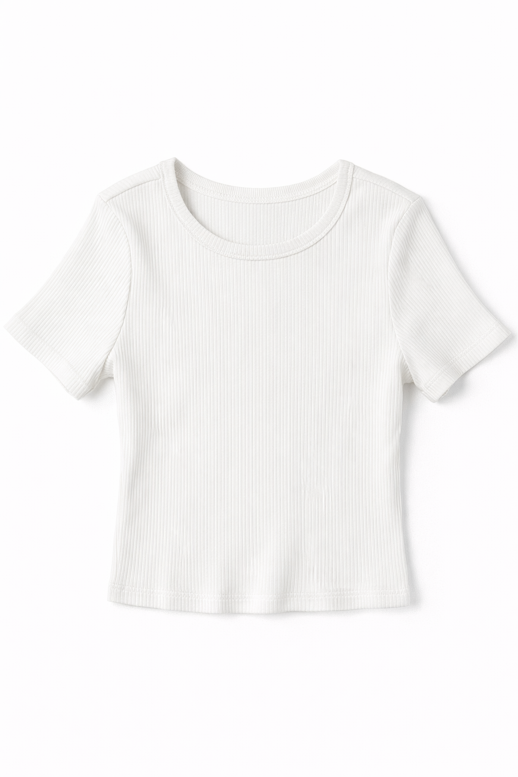 Blusa Canelada manga curta