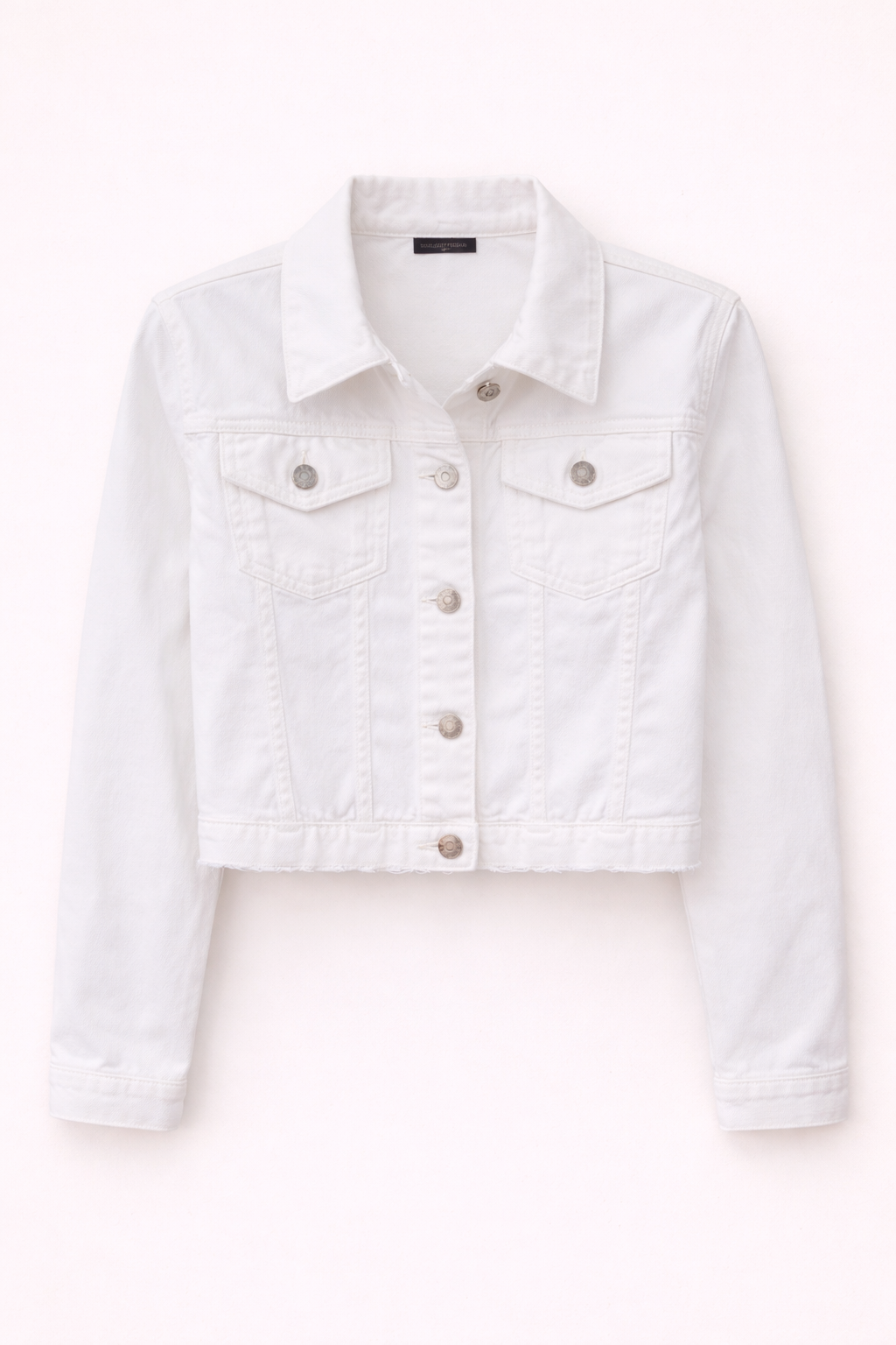 Jaqueta Jeans Cropped