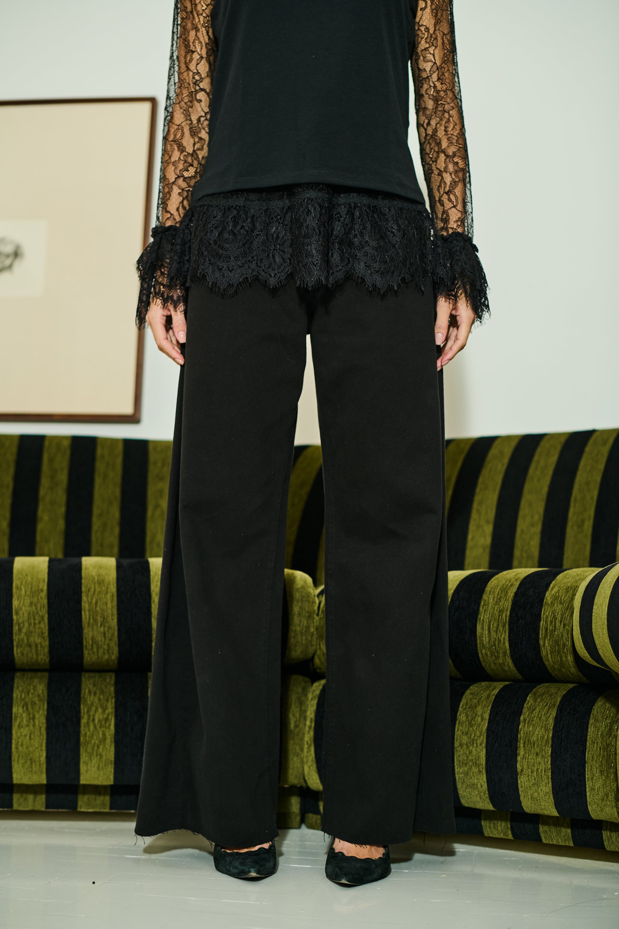 Calça Jeans Sarja