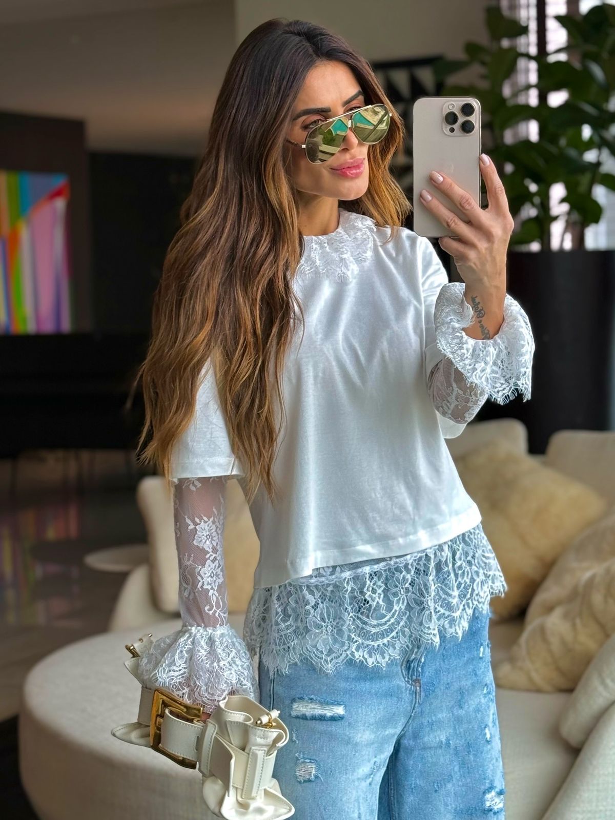 Segunda Pele Em Renda