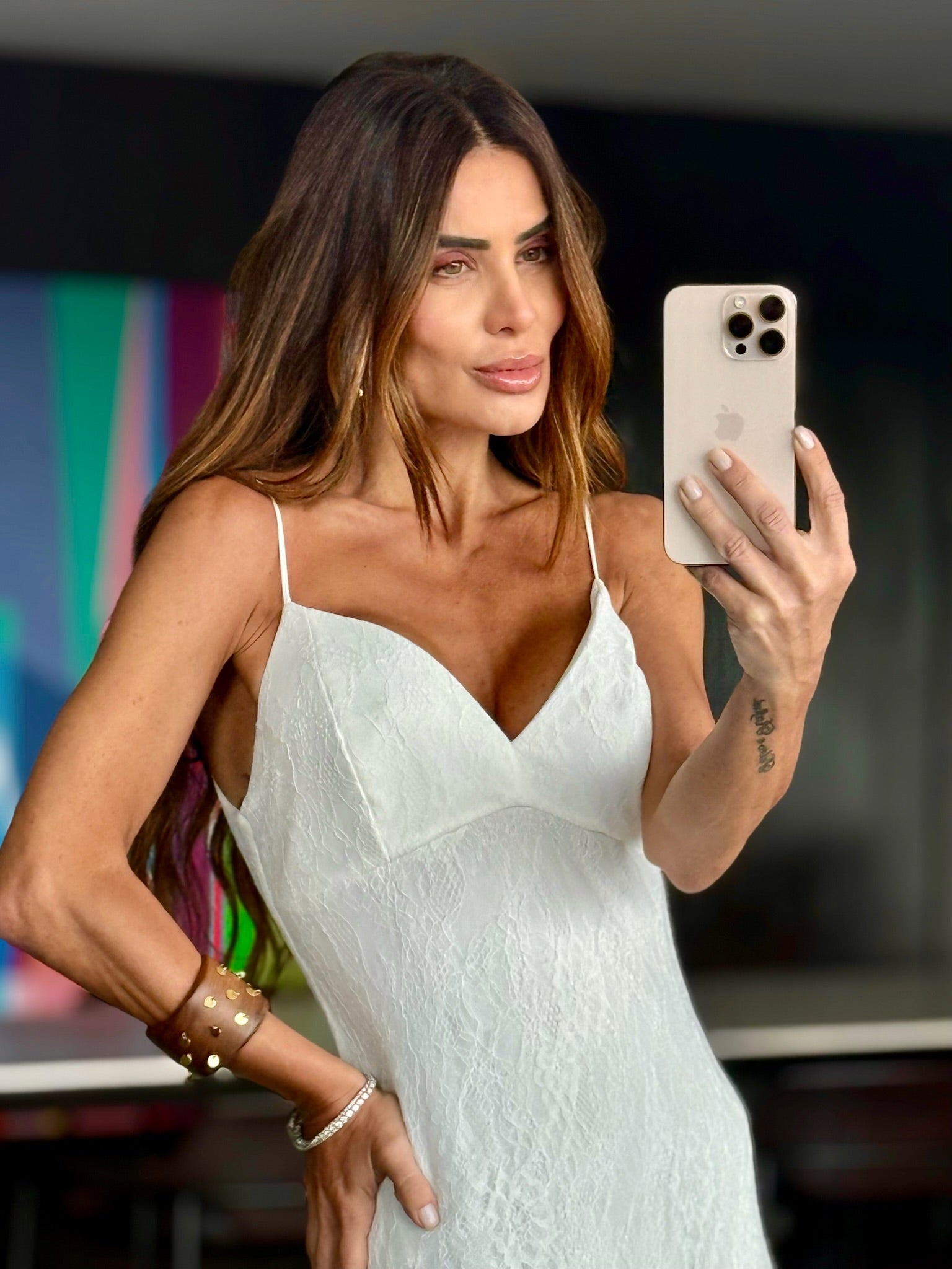 Vestido De Renda De Alcinha