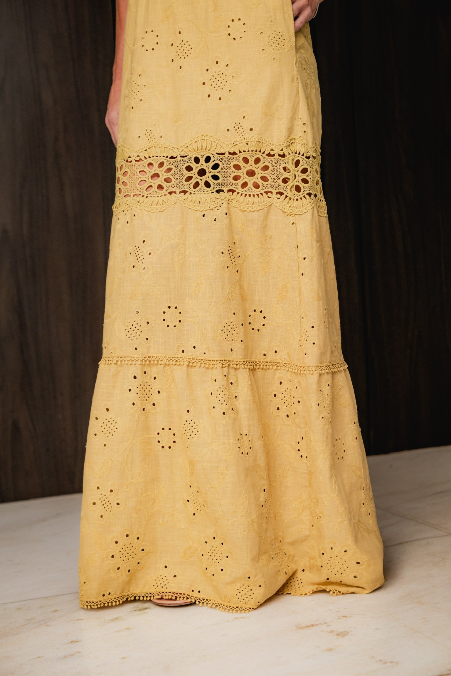 Vestido Um Ombro So Com Bolso Em Laise