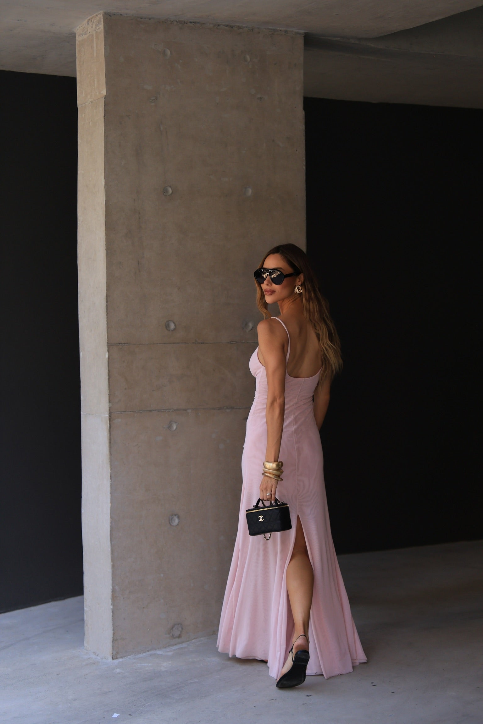 Vestido De Tule De Alcinha Franzido