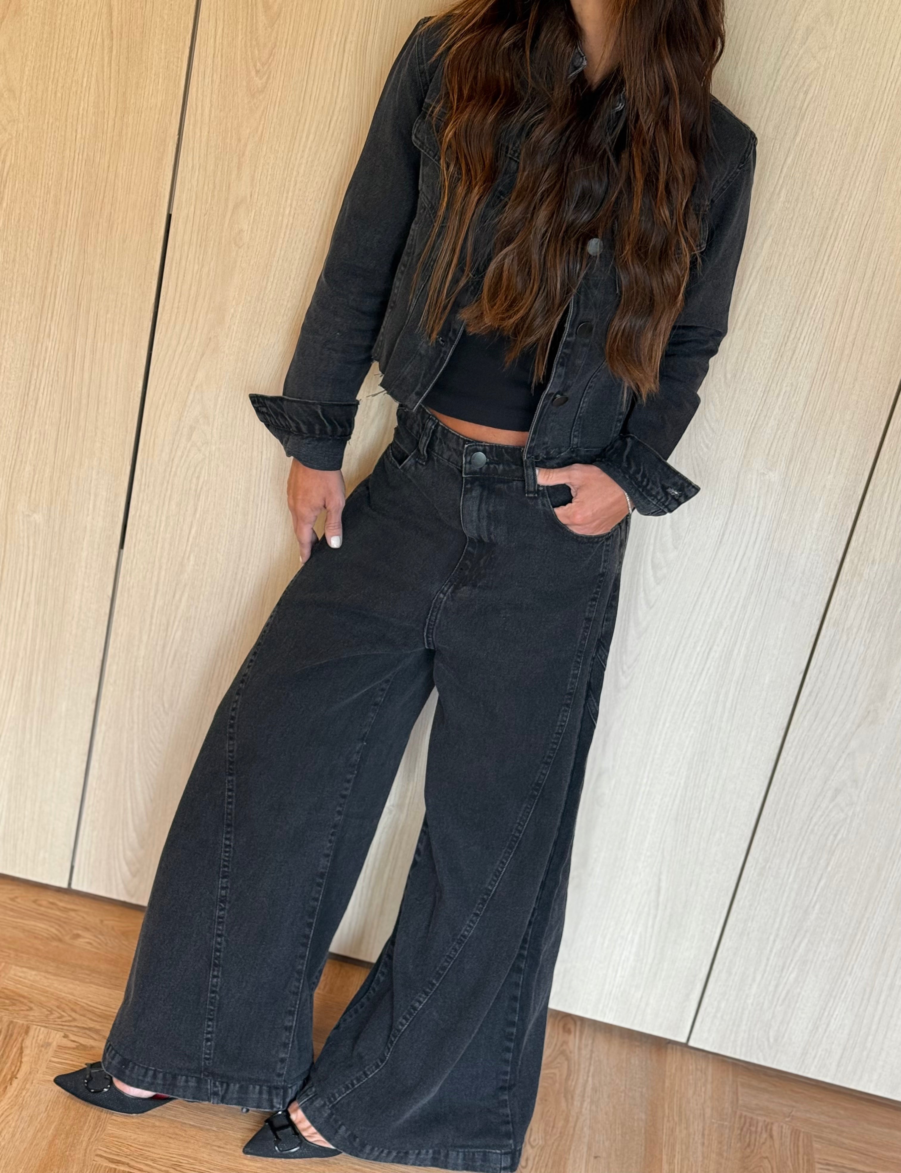 Jaqueta Jeans Black Lisa
