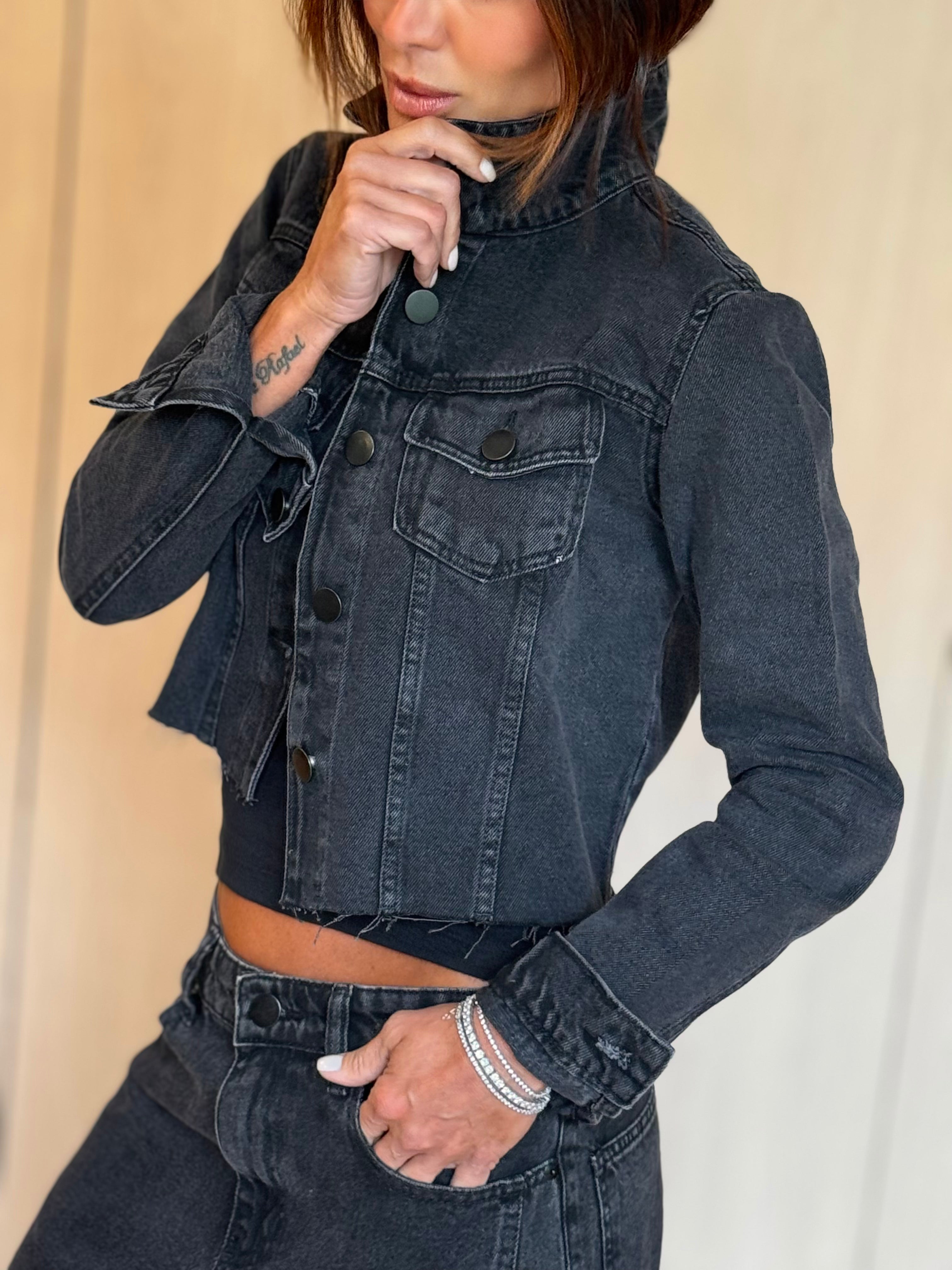 Jaqueta Jeans Black Lisa