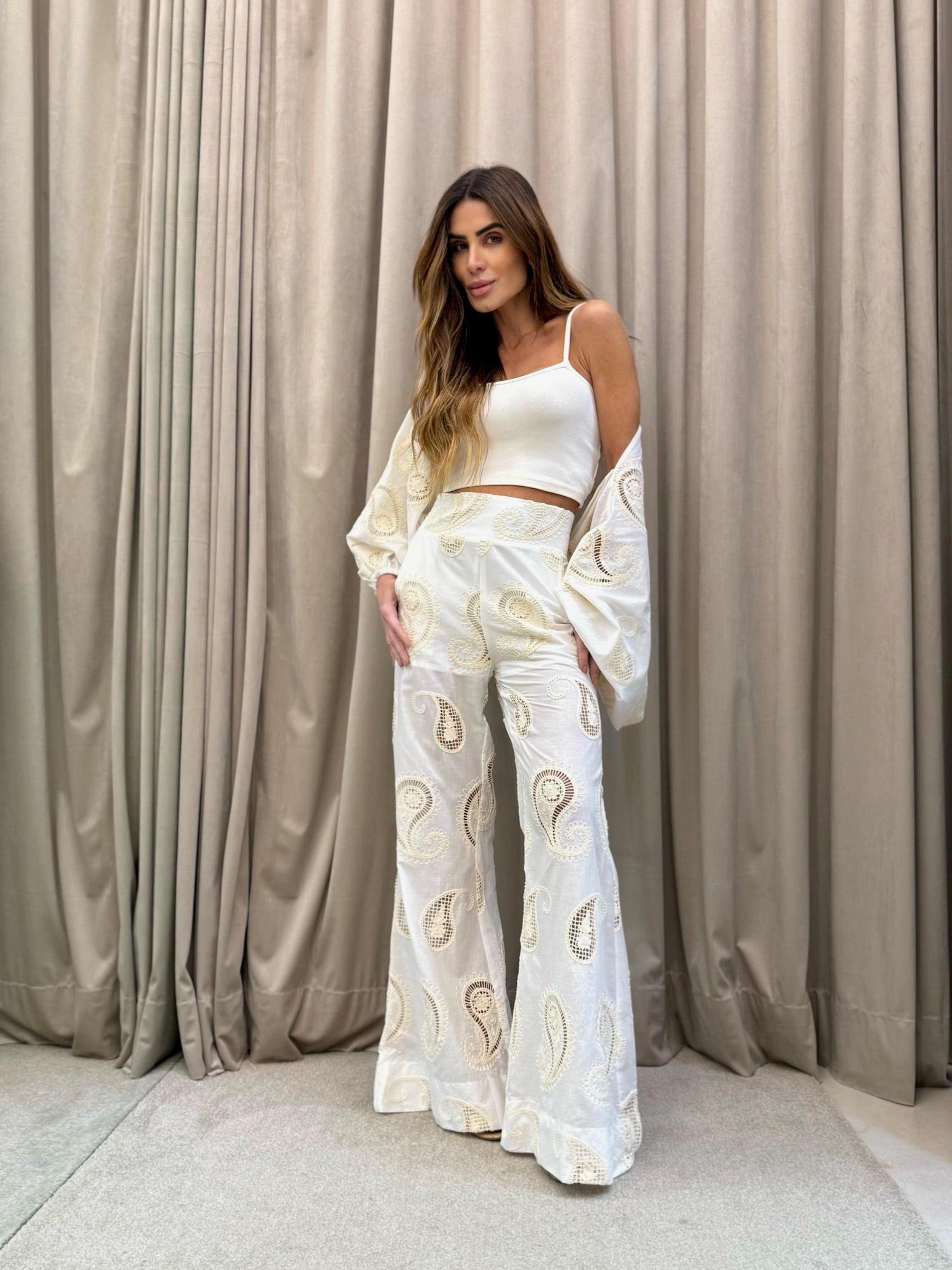 Conjunto Laise Calça Estola