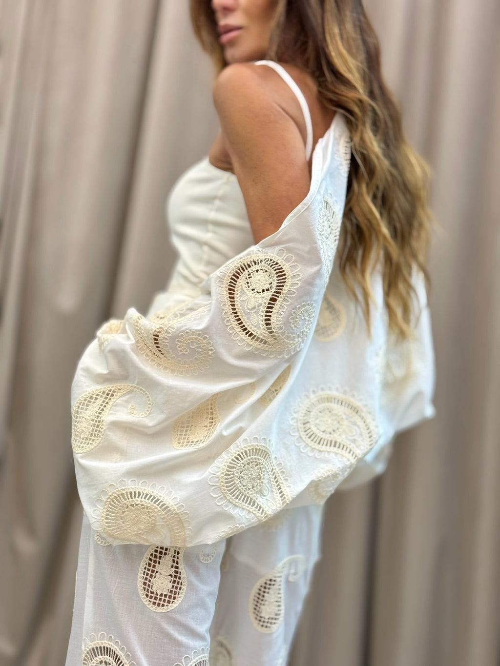 Conjunto Laise Calça Estola