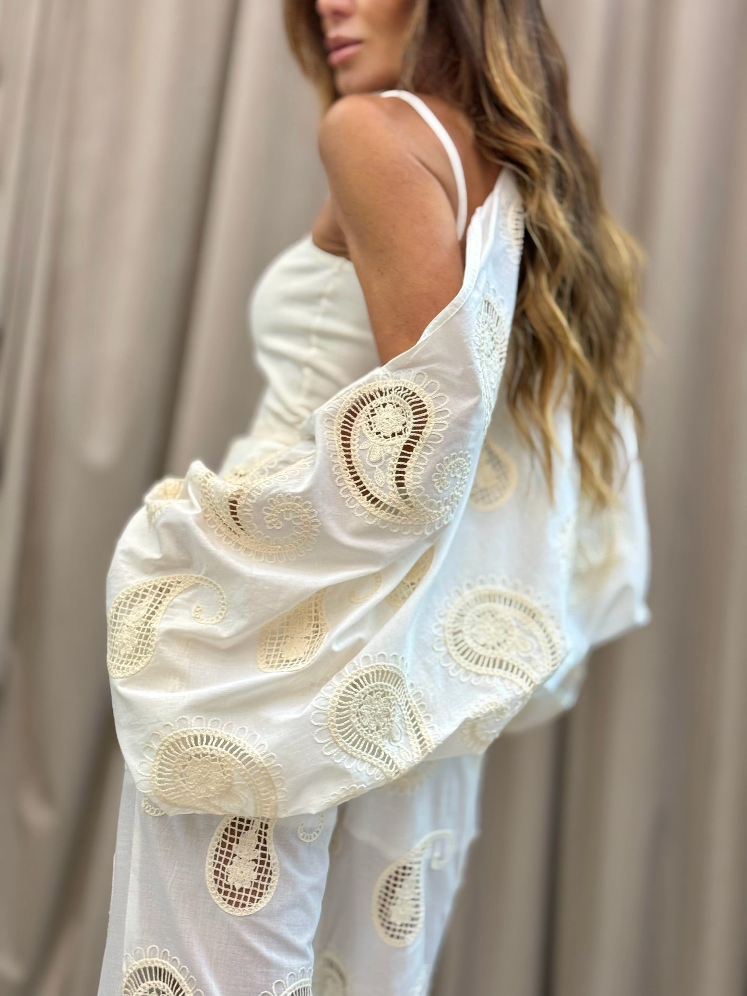 Conjunto Laise Calça Estola