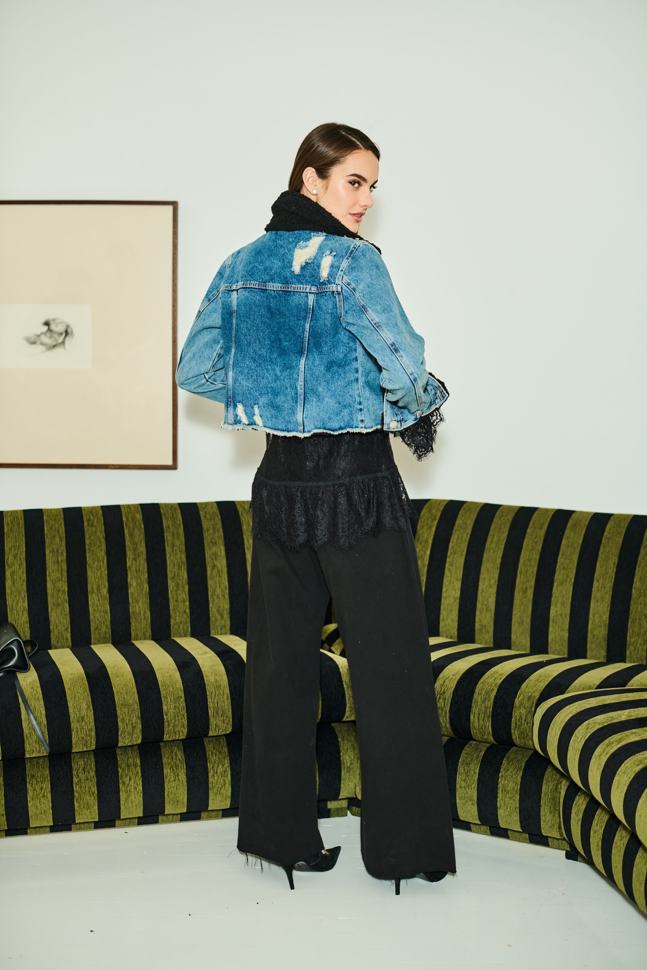 Calça Jeans Sarja