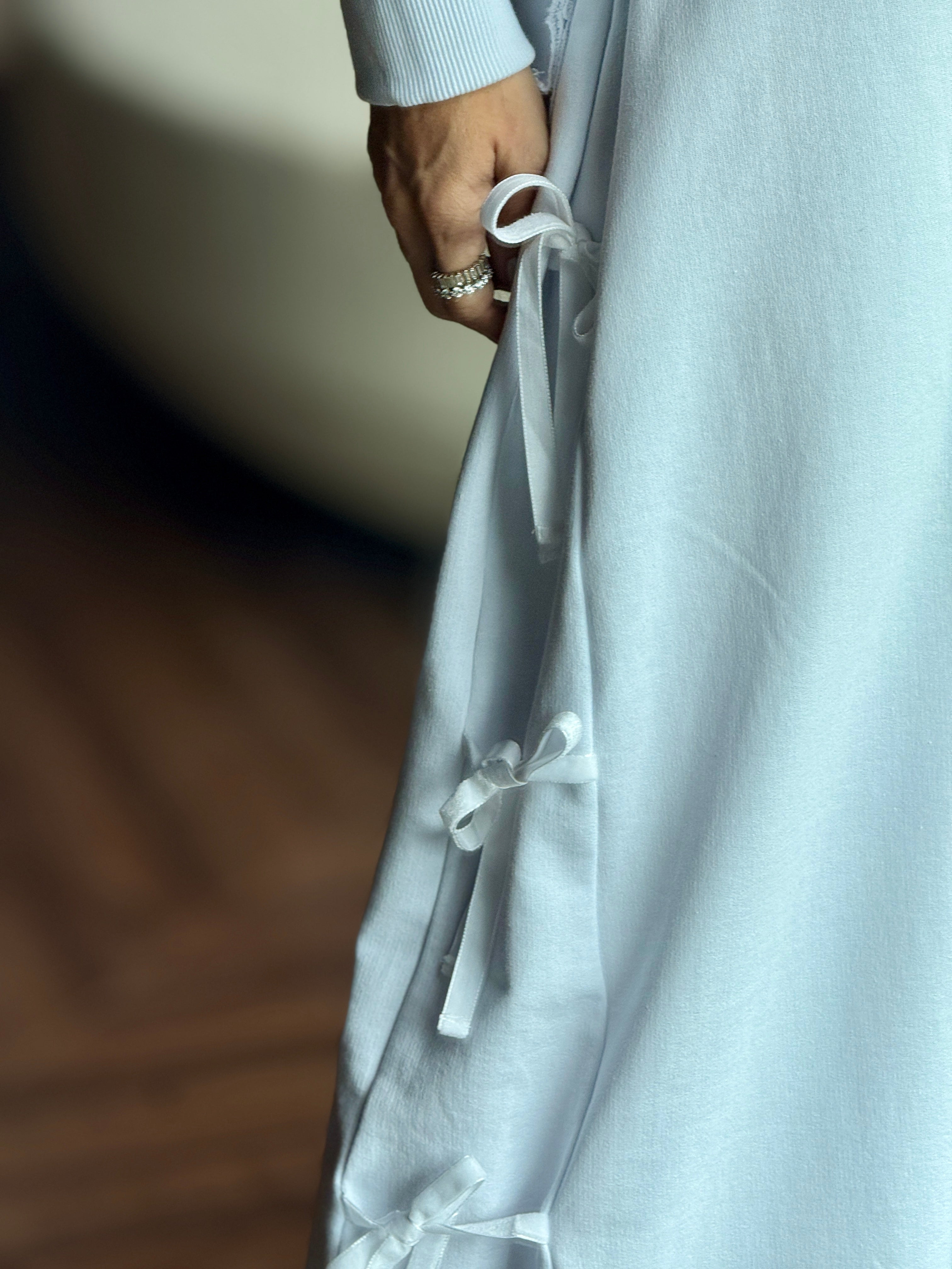 Conjunto Moletom Detalhes em Laço