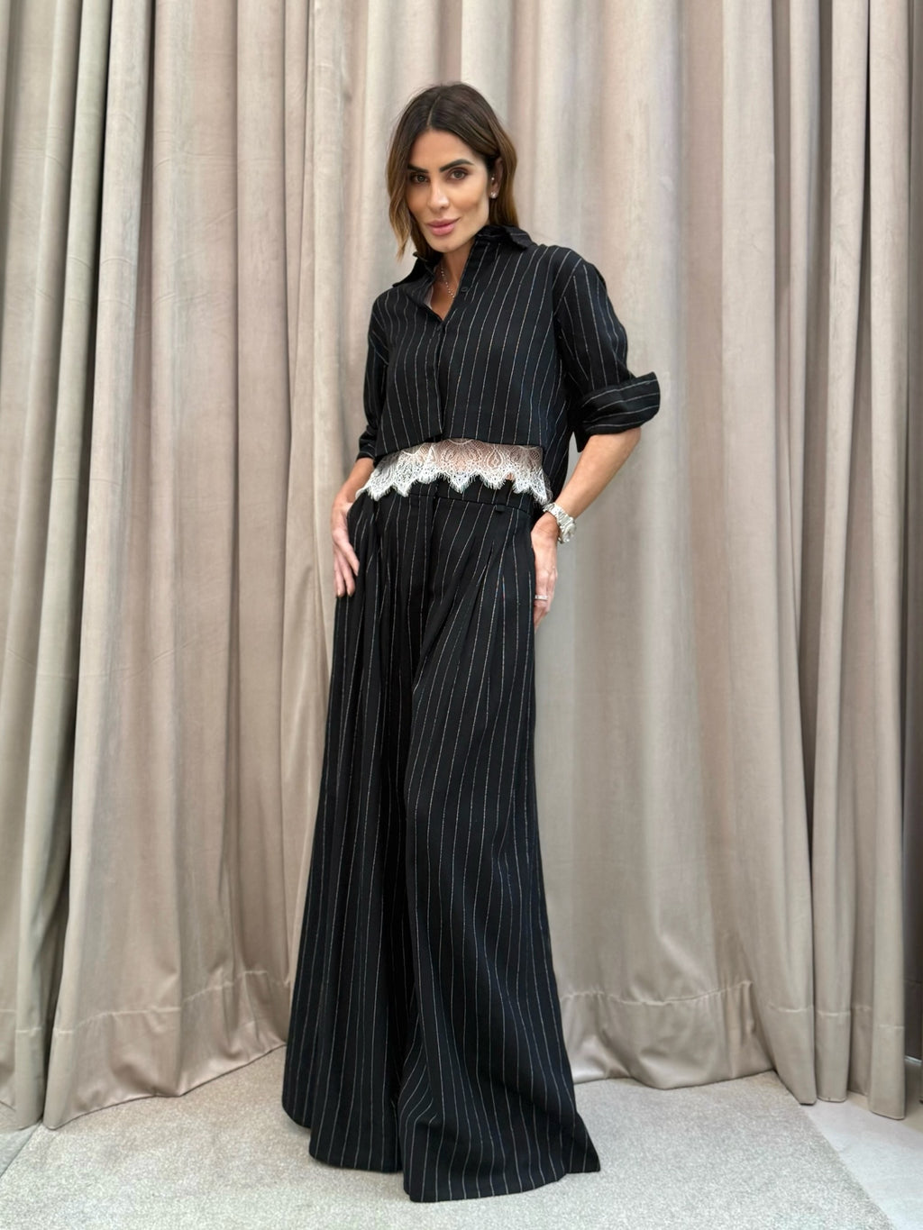 Conjunto Risca De Giz Com Camisa