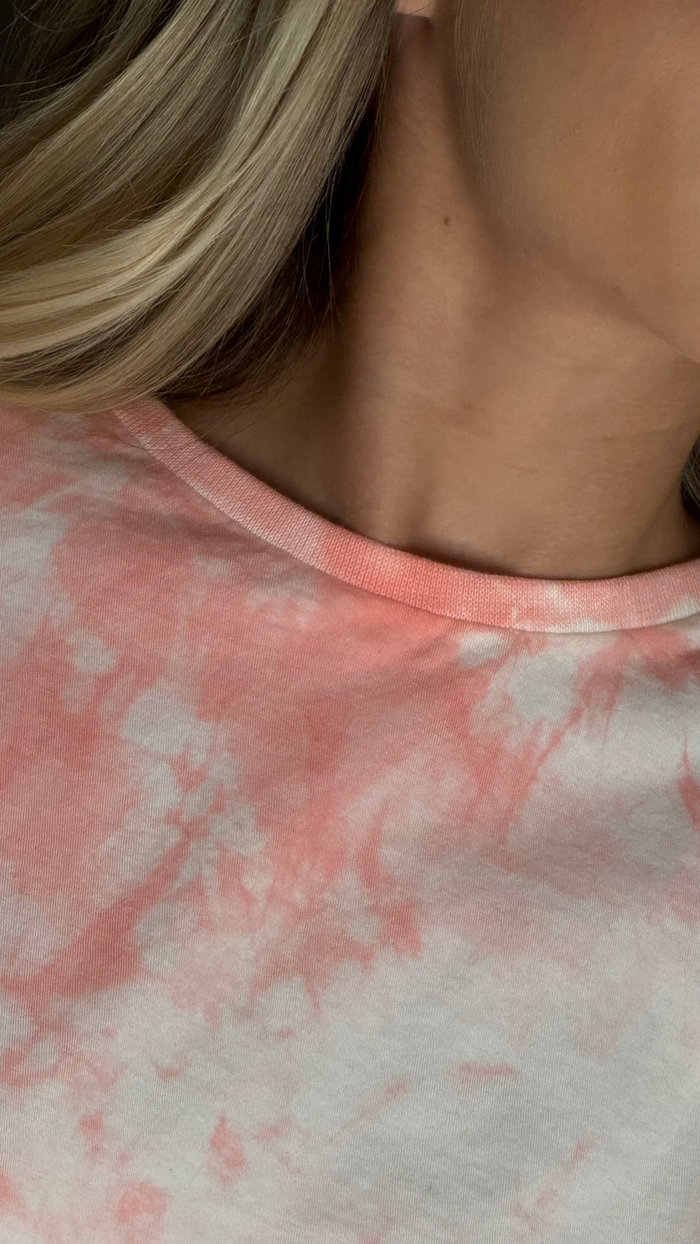 T-Shirt Manga Longa Tie Dye Hood Mood