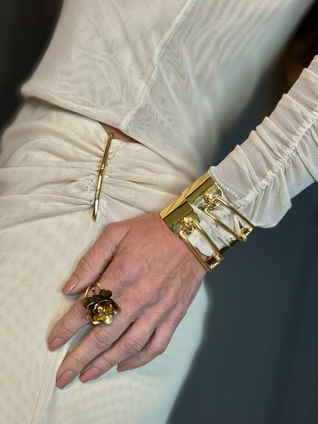 Conjunto Franzido De Tule