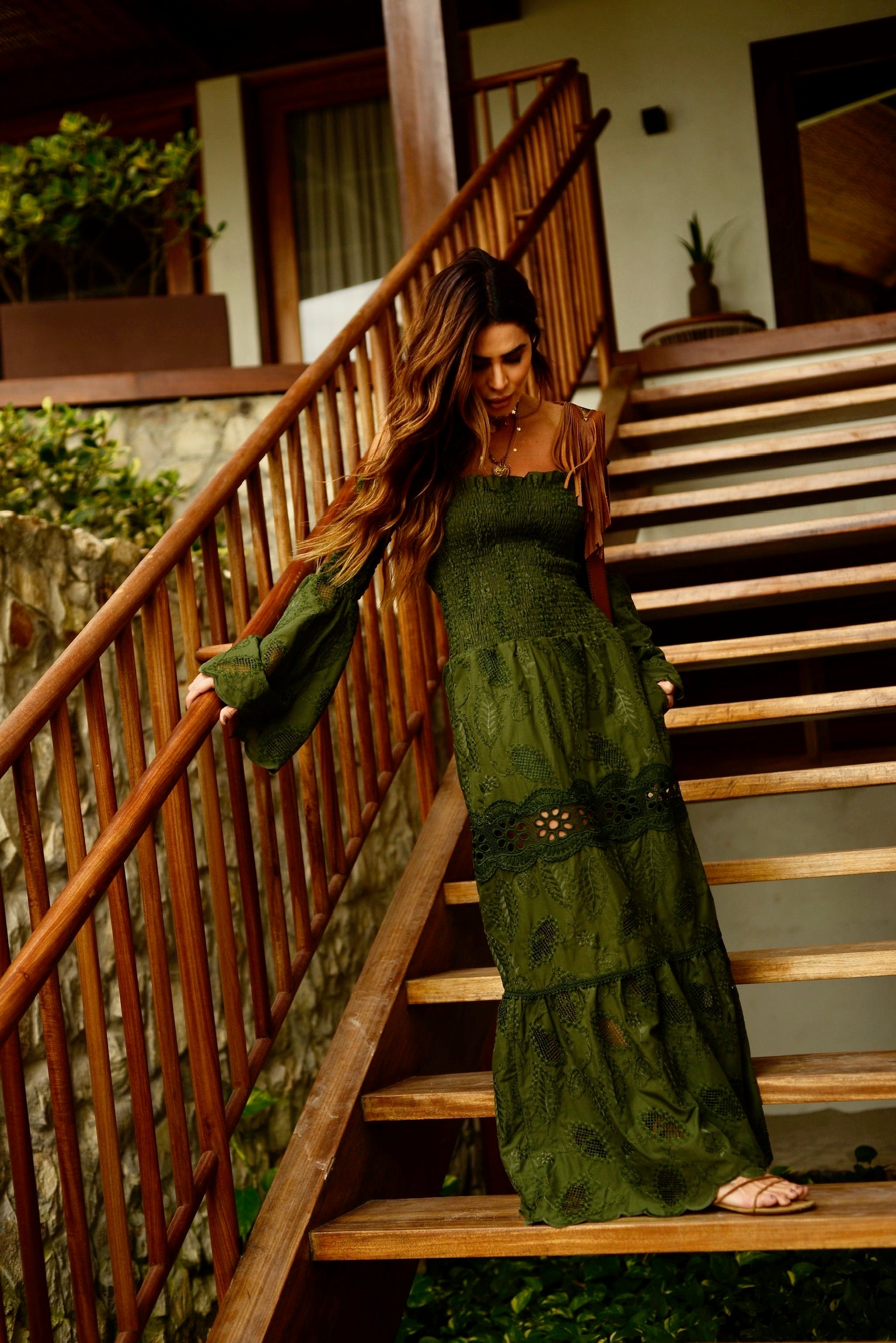 Vestido Laise Com Lastex Ombro A Ombro