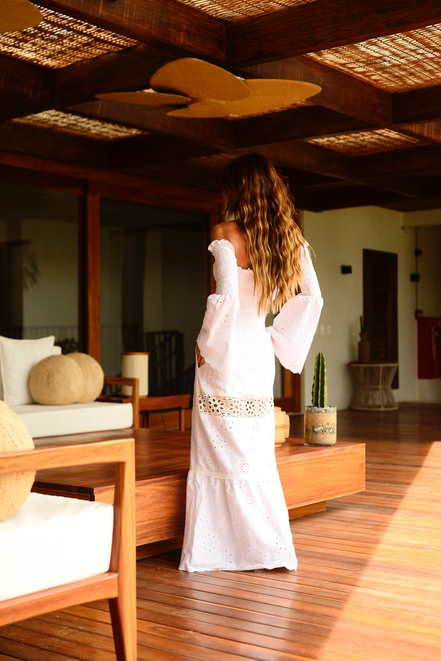 Vestido Laise Com Lastex Ombro A Ombro