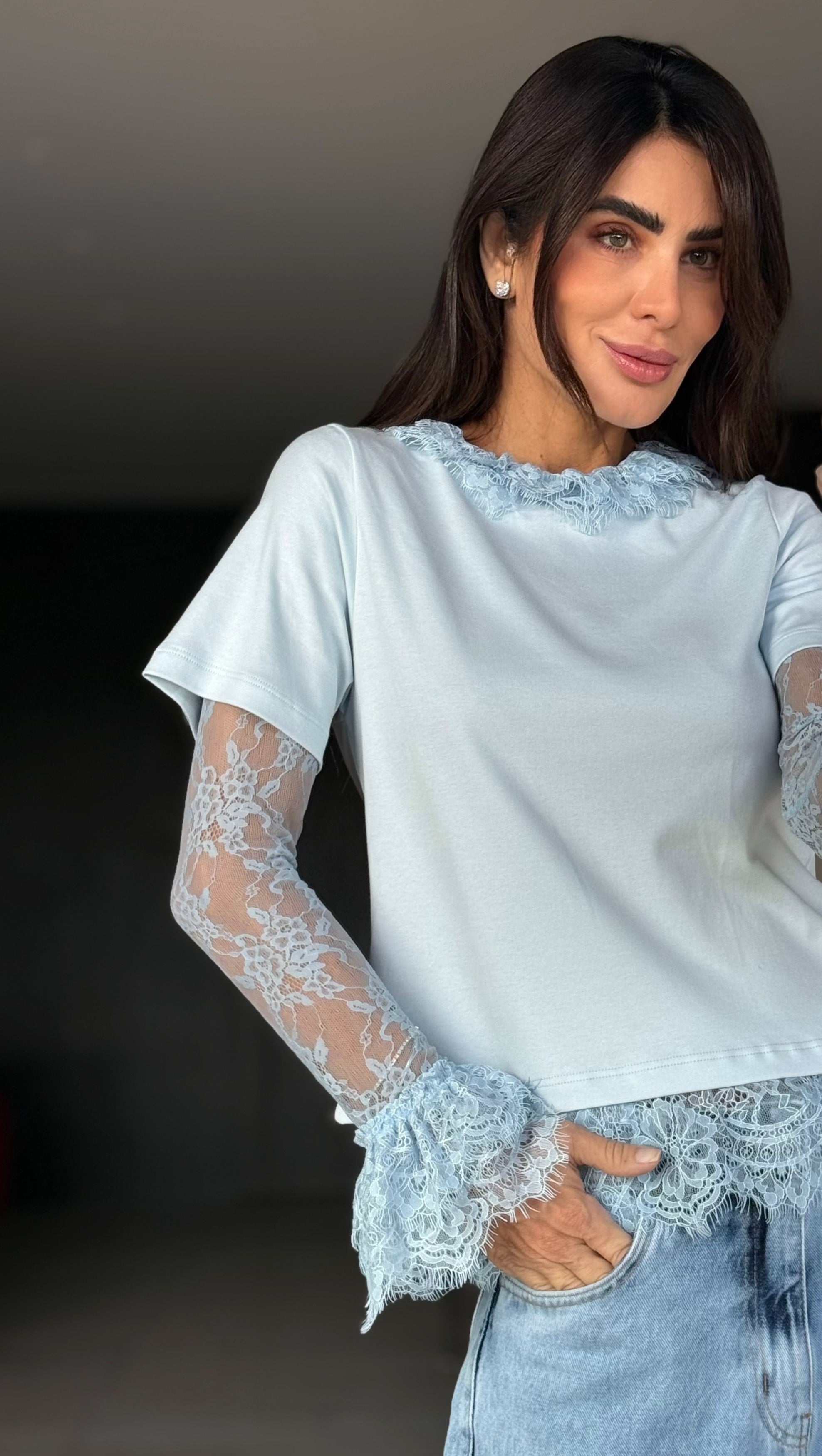T-Shirt Básica Malha Manga Curta
