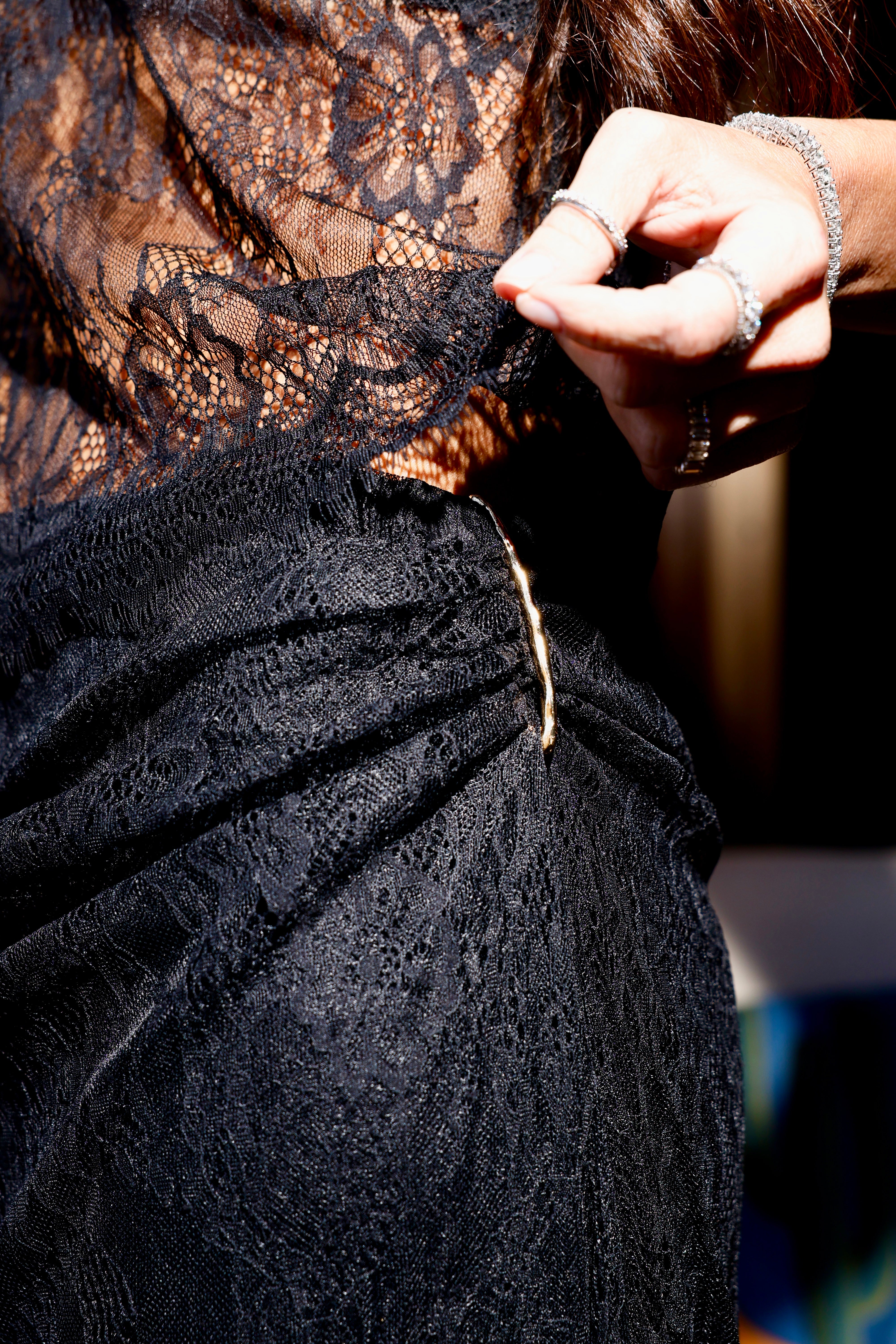 Blusa em renda de alcinha