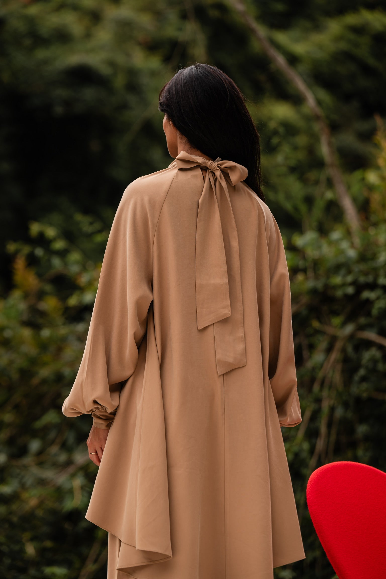 Blusa Capa Manga Ampla