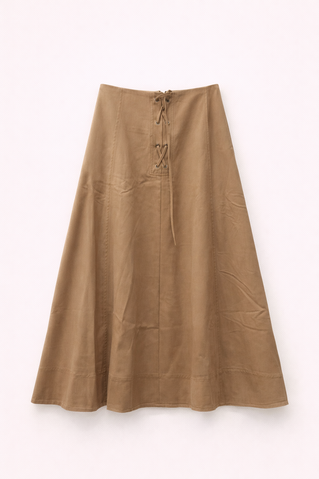 Saia Midi com Cós Trancado