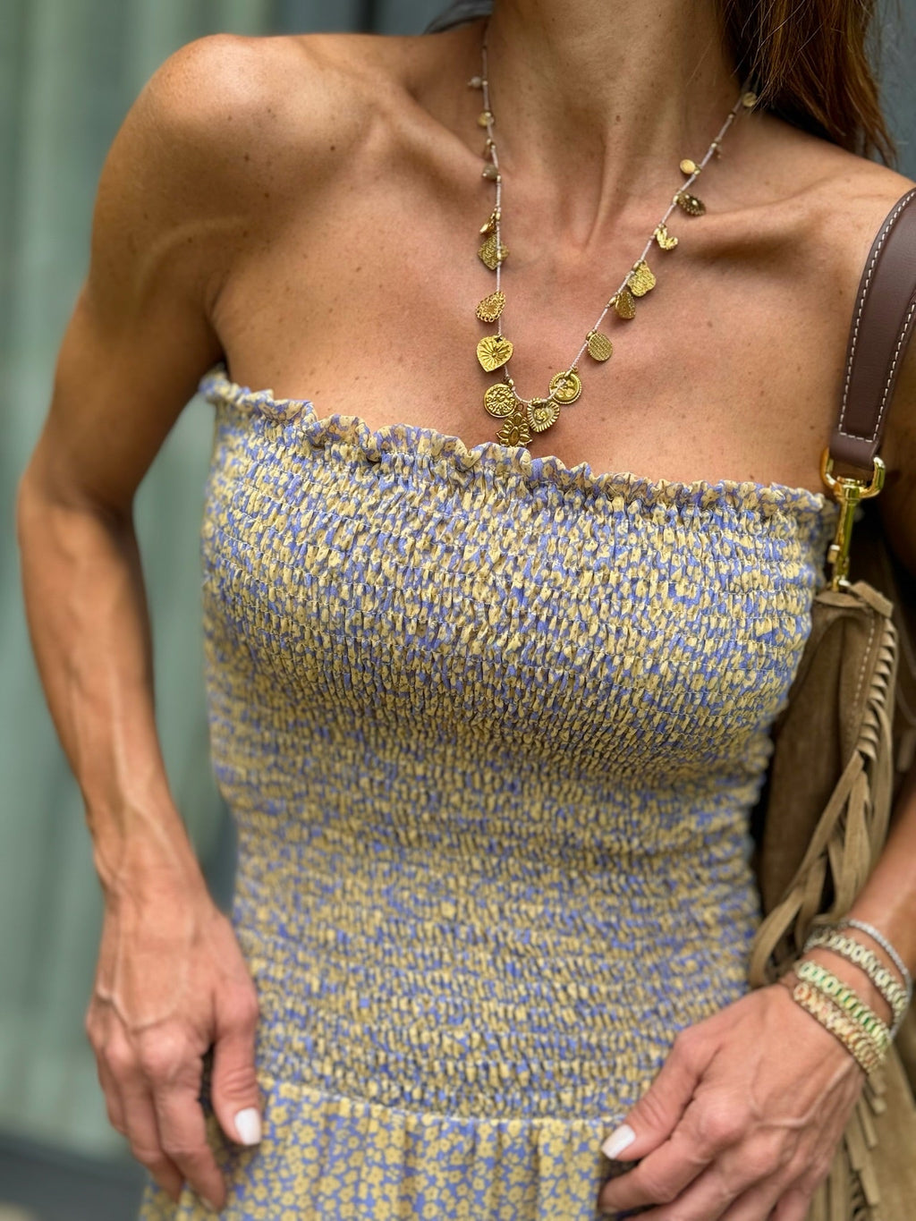 Vestido Tomara Que Caia Em Lastex Estampado