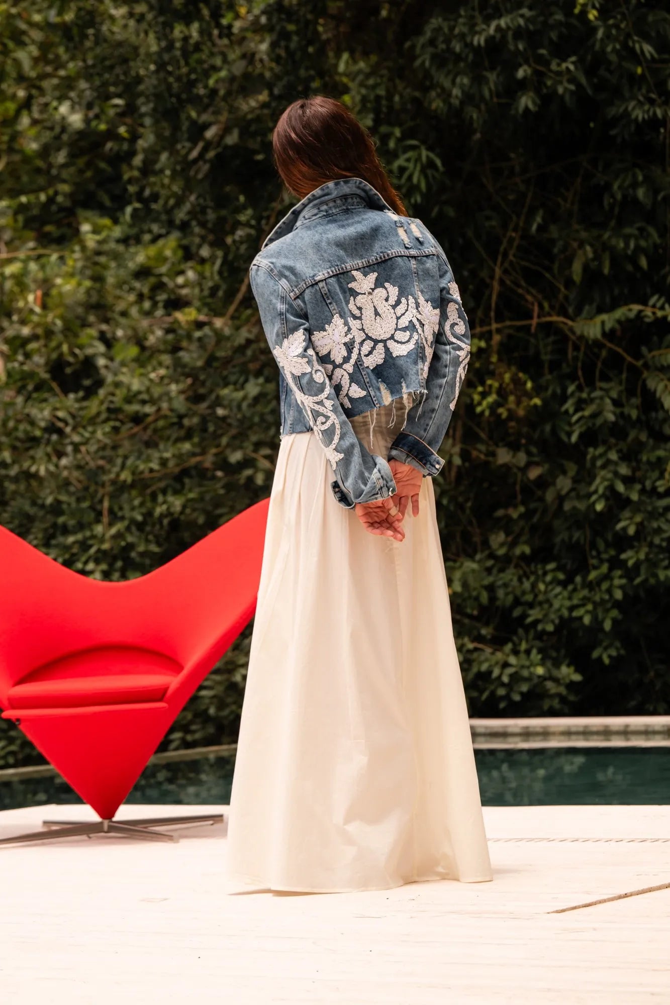 Jaqueta Bordada Cashmere