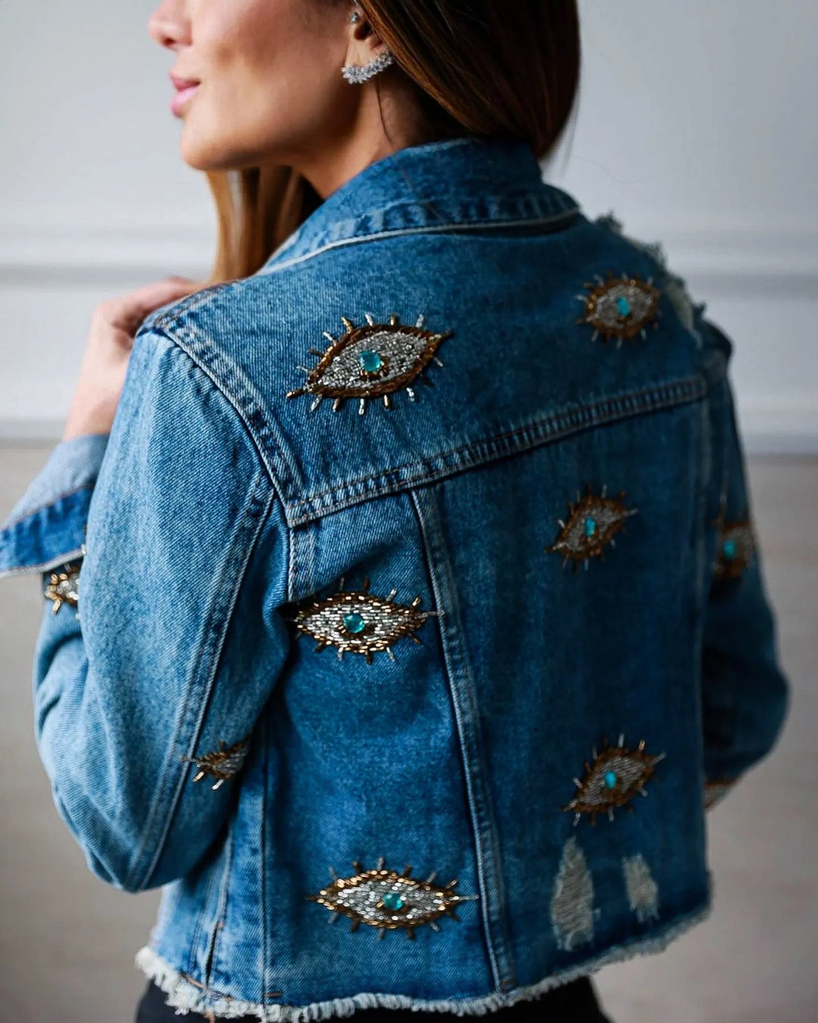 Jaqueta Varios Olhos Gregos